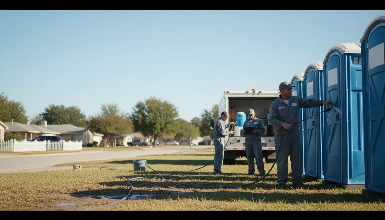 Long-Term Portable Toilet Rental in Milano, TX near me